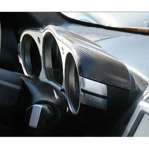 Carbon Fiber Dash Speedometer Upper Cover Trim for Nissan 350Z Z33 2003-2009 - Picture 1 of 6