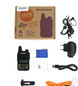 Baofeng BF-T1 Mini Two Way Radio 2 Watts UHF 400-470MHz Walkie Talkie. N.O.S. - Picture 1 of 18
