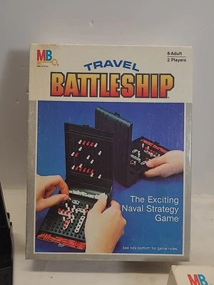 Milton Bradley 1984 Travel Battleship  - Image 1 of 4