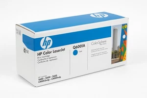 HP Q6001A Cyan LaserJet Toner Cartridge For 1600 2600 2605 Sealed OEM New - Picture 1 of 9