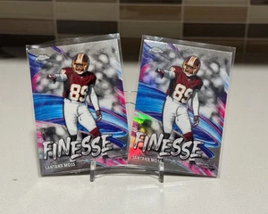2024 Topps Chrome - Finesse Santana Moss #F-25 X2 - Picture 1 of 2