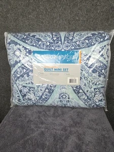 Comfort Spaces Quilt Mini Set Full/Queen - 1 Quilt, 2 Shams 90x90in - Bild 1 von 2