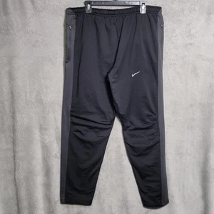 Nike Therma Essential Pants Men Size XXL Black Running Dri-Fit Swoosh 683142-010 - Picture 1 of 17