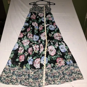 Amy Byer  Sleeveless Floral Dress Girls Sz  16 - Picture 1 of 7