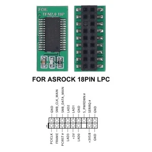 Module TPM 2.0 Stockage Sécurisé 18 Broches Module De Sécurité De Cryptage - Bild 1 von 12