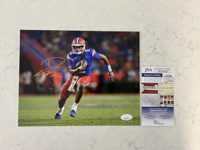 DJ Lagway Autographed Signed Photo 8x10 Florida Gators Football JSA Cert - Image 1 of 2
