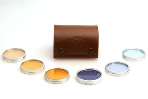 Original Arnz Jena 6x Aufsteck Korrekturfilter Rot und Blau für ⦰ ca. 51mm - Picture 1 of 2