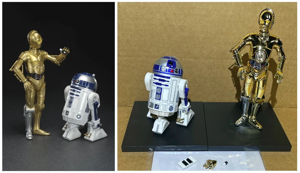 Estatua suelta Kotobukiya Artfx+ Star Wars R2-D2 y C-3PO excelente estado Foto 1 de 4