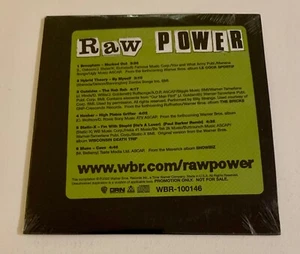 New/Sealed Promo CD Raw Power (2000) with Hybrid Theory (Linkin Park) By Myself - Picture 1 of 2