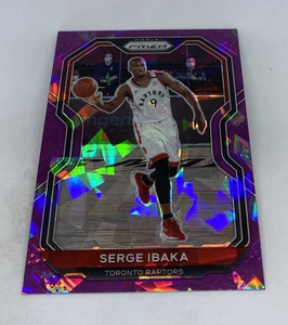 SERGE IBAKA 2020-21 PANINI PRIZM PURPLE CRACKED ICE #39/175 - Picture 1 of 4