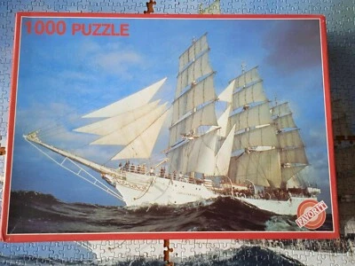 Gebraucht: Großes Segelboot Christian Radich Puzzle 1000 Teile - Favorit 680 x 440 - Bild 1 von 4