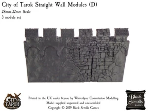 City of Tarok Straight Wall Modules (D) - Picture 1 of 1