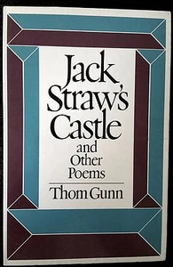 1976 FIRST US EDITION "JACK STRAW'S CASTLE & OTHER POEMS" by THOM GUNN VG WRAPS - Bild 1 von 3