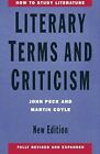 Literary Terms and Criticism (How to Study Literature), Peck, John, Used; Good B
