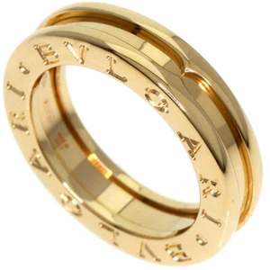 BVLGARI Ring B.zero1 1 band XS #48 K18 Yellow Gold - Picture 1 of 7