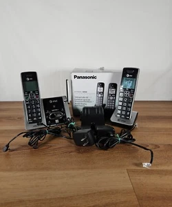 Panasonic KX-TGD222 Cordless Phone - Talking Caller ID - 2 Phones - Tested - Picture 1 of 18