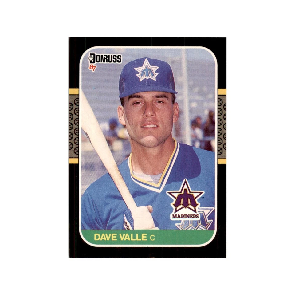 1987 Donruss Dave Valle Baseball Cards #610 - Image 1 of 3