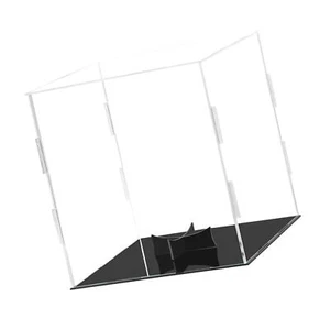 Acrylic Basketball Display Case for Miniature Figurines Souvenirs Shoes - Picture 1 of 6