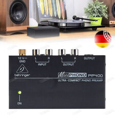 Phono Plattenspieler Vorverstärker Mini Elektronik Audio Stereo Phonograph RCA