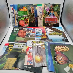 Harcourt School Publishers Grades K - 3 Huge Lot of 28 Leveled Readers - BK075 - Picture 1 of 10