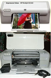 Impresora HP Deskjet D2360 + TV-Monitor + Lectores DVD - Imagen 1 de 12