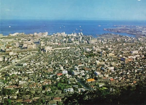 Postcard Japan Overlooking Kobe City and Harbor - Picture 1 of 2