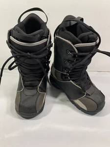 Kids Atomic AiA Snowboard Boots, Black & Gray, MP: 20, US: 1, EUR:32, UK:1 - Picture 1 of 6
