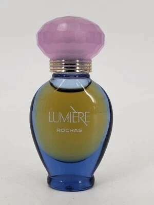 Vintage LUMIÈRE Perfume by Rochas Paris Miniature .1oz/3ml EDP  - Image 1 of 3
