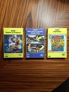 Snap! Cassette Single Bundle Rhythm Is A Dancer,The Power, Mary Had A Little Boy - Picture 1 of 15