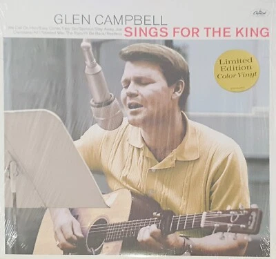 Sings for the King by Glen Campbell (Record, 2018) Clear Vinyl N/M USA - Image 1 of 3