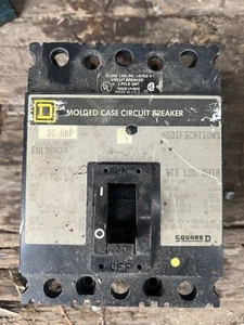 Square D 30 Amp FHL36030 Formgehäuse Leitungsschutzschalter 3-polig funktioniert - Bild 1 von 2