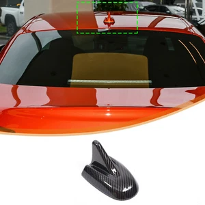 ABS Carbon Fiber Shark Fin Antenna Cover For Maserati Ghibli 2014-2021 US - Picture 1 of 10