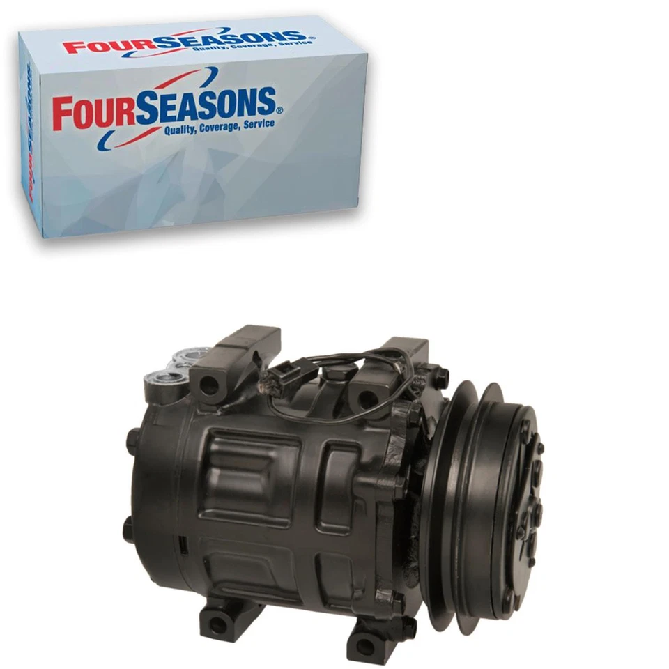 Compresor de aire acondicionado 4 estaciones para Mazda RX-7 1986-1990 Foto 1 de 4