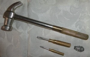 Martillo/destornillador de garra pequeño vintage - Imagen 1 de 7