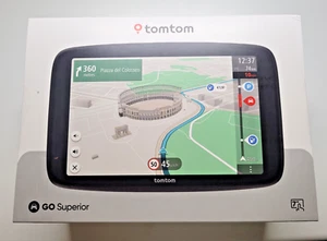 TomTom Go Superior 7 schwarz Navigationsgerät 7 Zoll - 2 Jahre Radarwarner Neu - Bild 1 von 6