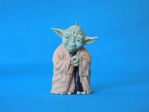 HALLMARK ORNAMENT KEEPAKE STAR WARS YODA QX16355 NUEVO EN CAJA ÁRBOL DE NAVIDAD 1997 - Imagen 1 de 9