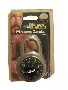 RARE VINTAGE WCW MASTER LOCK PERRY SATURN *NOS* SEALED 2000 Y2k NEW - Bild 1 von 3