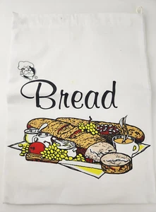 Bread Bag Linen Plastic Lining Reuseable for Homemade Sourdough 12” X 16” - Picture 1 of 3