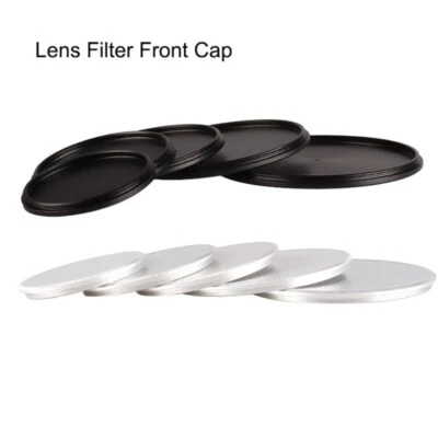 Metal Lens Filter Front Cap for 37/43/49/52/55/58/62/67/72/77/82mm - Image 1 of 4