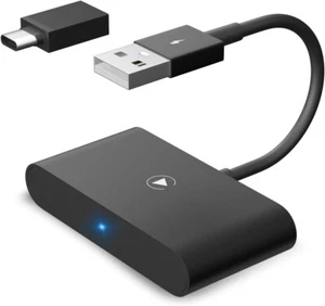Auerds, Adattatore Carplay Wireless per Telefono Bluetooth Adattatore Auto Converti Cablato t - Foto 1 di 4