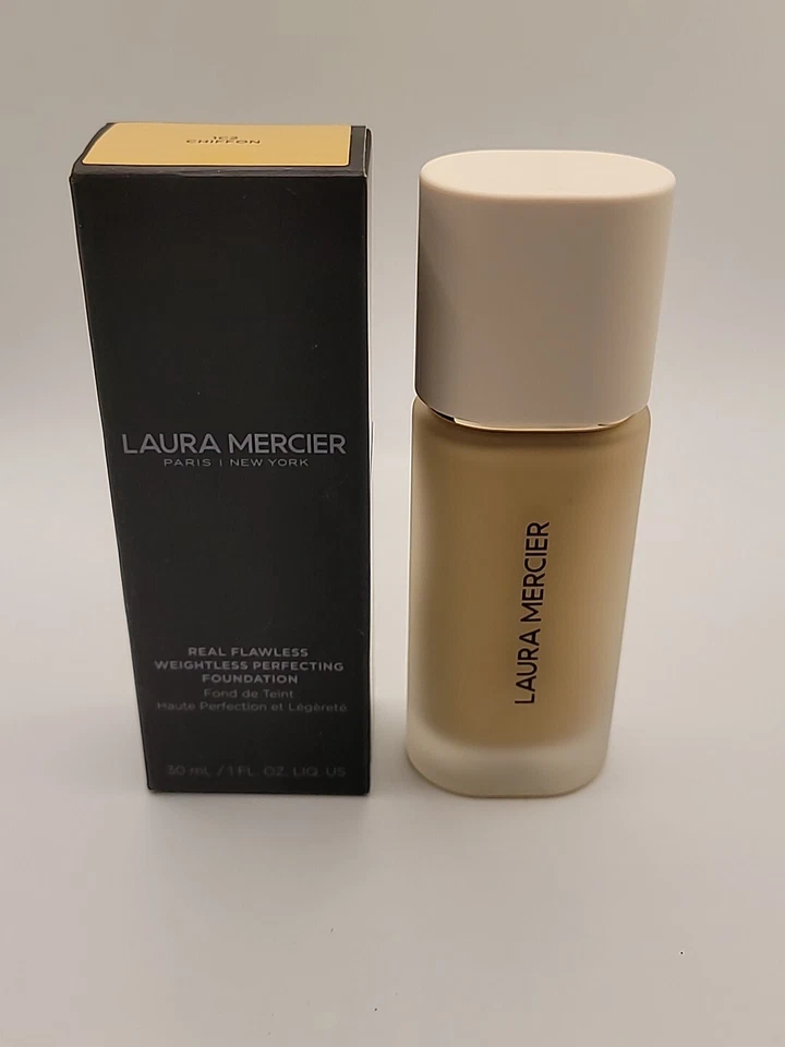 Laura Mercier Real Flawless Weightless Perfecting Foundation - 1C2 CHIFFON - NEW - Image 1 of 2
