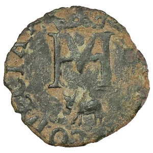 Frankreich - Navarra - Heinrich III. - Liard de Béarn Morlaàs - n.d. - Billon - PA.3513 - Bild 1 von 2