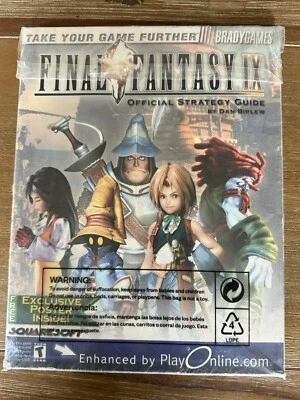 Final Fantasy IX New/ Sealed Official Strategy Guide With Exclusive Poster - Image 1 of 4