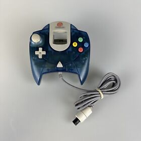 Sega Dreamcast Translucent Blue HKT-7700 Controller Needs To Be Clean
