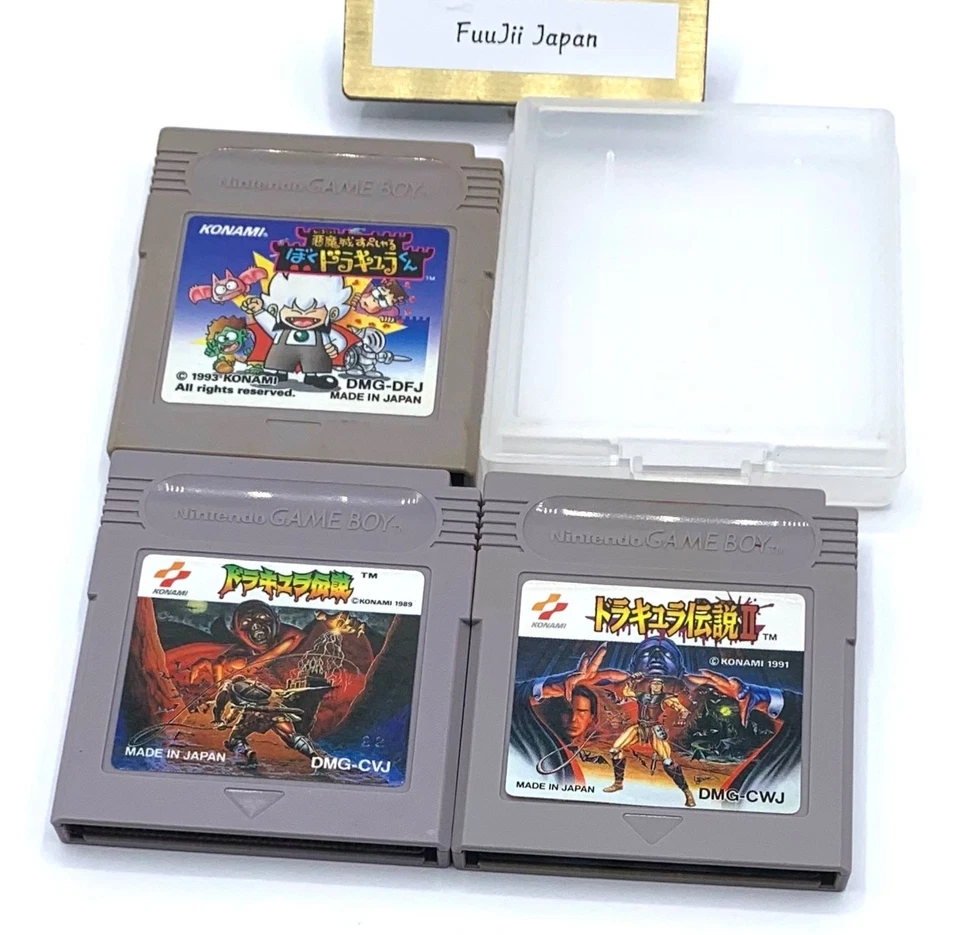 Akumajo Dracula, Dracula Densetsu Castlevania The Adventure 1 2 GameBoy Game boy - Image 1 of 4