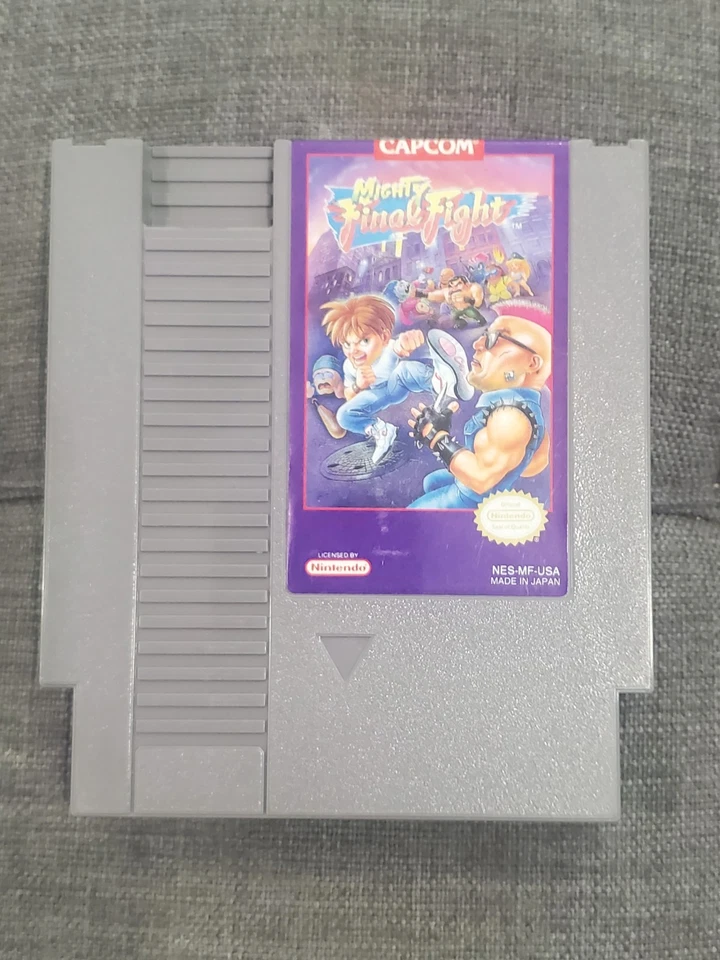 Mighty Final Fight (Nintendo NES, 1993) Authentic & Tested - Image 1 of 4
