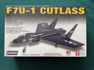 Lindberg 1/48 F7U-1 Cutlass Model Kit #70506, Factory Sealed - Bild 1 von 4