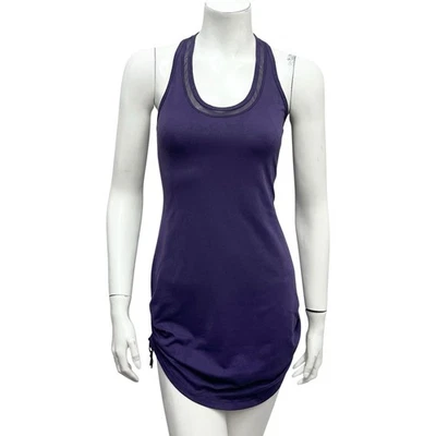 Платье спортивное женское Lululemon размер 4 It's A Cinch Concord виноградное с цветочным рисунком жаккардовое - Изображение 1 из 4