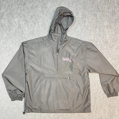 Charles River 服装“Fight Like a Girl”连帽套衫风衣夹克 M — 第 1/4 张图片