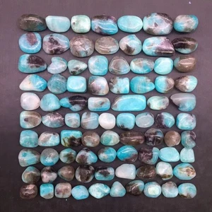 Natural Amazonite Tumbled Stone Crystal Chips Gravel Healing Decoration 89pcs - Picture 1 of 7